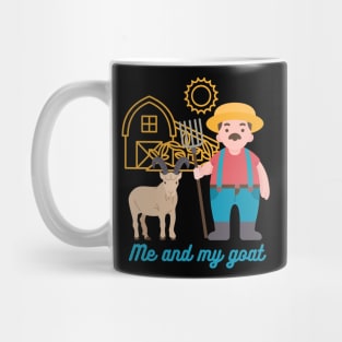 me and my goat Mug